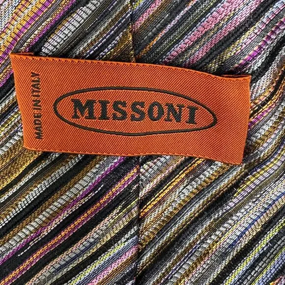 Missoni striped tie